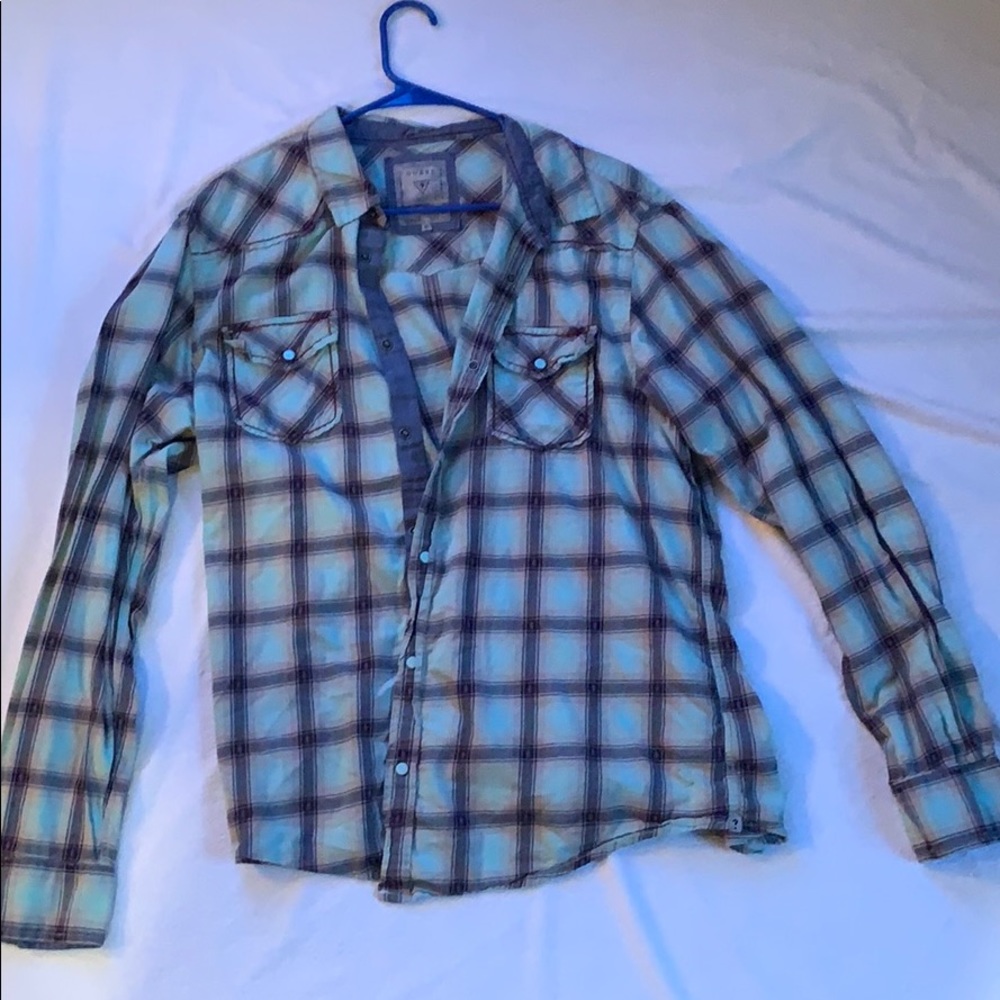 Guess button-up